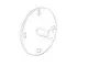 DORNBRACHT-Halter-ERSATZTEILE-093011103-D-53-x-19-mm-09301110390 gallery number 1